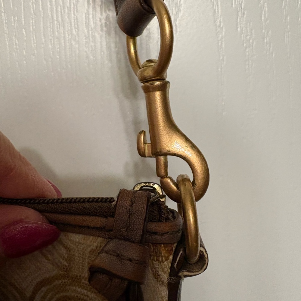 Coach Audrey OP Art Crossbody Bag - Picture 8 of 10